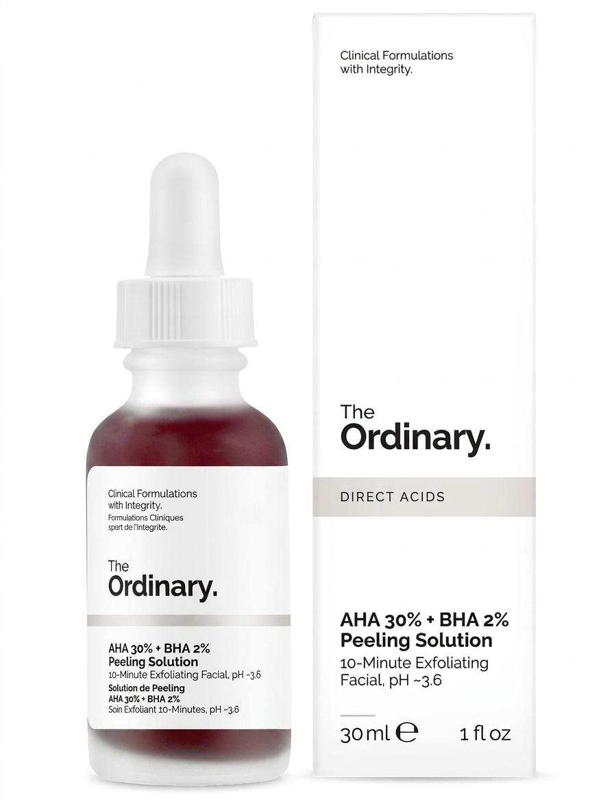 The Ordinary AHA 30% + BHA 2% Peeling Solution | Exfoliating Facial